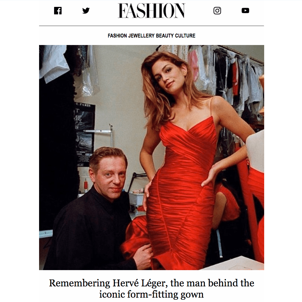 Remembering Hervé Léger