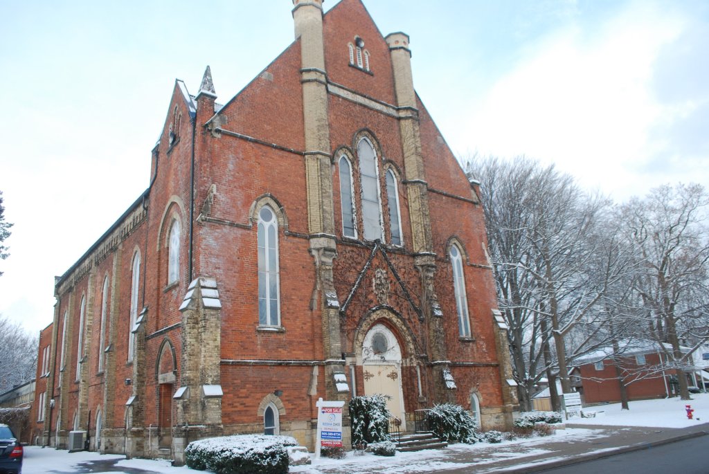 Knox Presbyterian Church, built in 1873, is for sale. A committee of congregation members say they are looking for a "partner" with plans for the property that will fit within the existing Cross-Melville Heritage District neighbourhood and continue serving the Dundas community in some way.