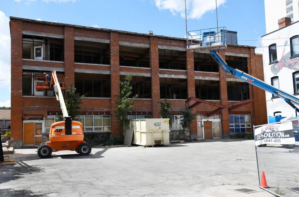 The former Red Cross building on King Street East.